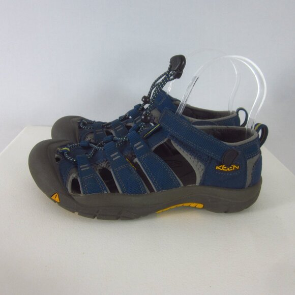Keen Womens Size 5 Waterproof Sandals Blue Gray Closed Toe Outdoor Hiking Walk - Picture 2 of 12